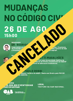 Arte do Evento: Mudanças no Código Civil