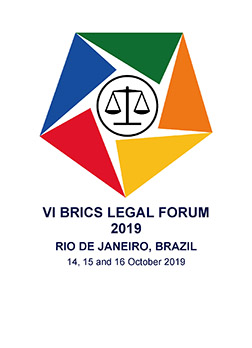 Arte do Evento: VI BRICS LEGAL FORUM 2019