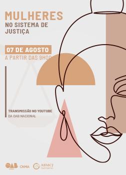 Arte do Evento: Mulheres no Sistema de Justiça